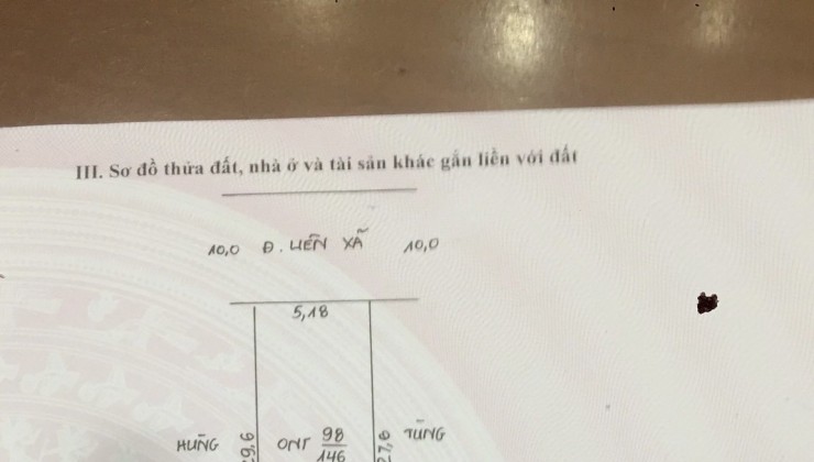 bán đất mặt đường kinh doanh sầm uất.sát trường cấp 3 chương mỹ A.giá nhỉnh 30tr/m.